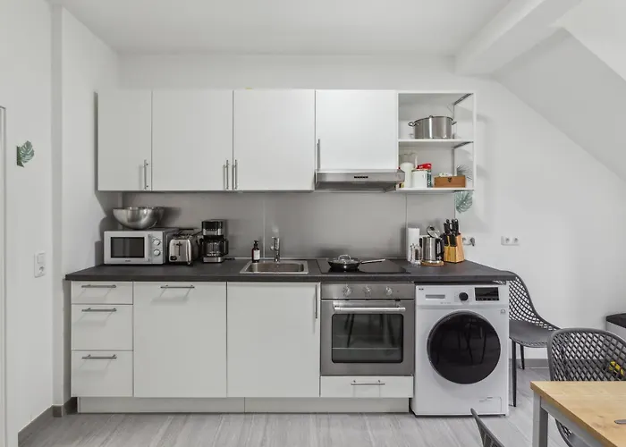 Jenapartments 4sz 8p Zentral, Terrasse, Waschtrockner