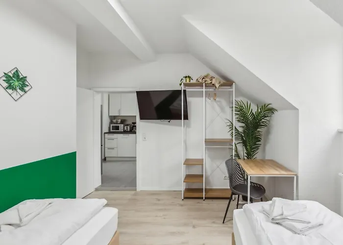 Jenapartments 4sz 8p Zentral, Terrasse, Waschtrockner Appartement