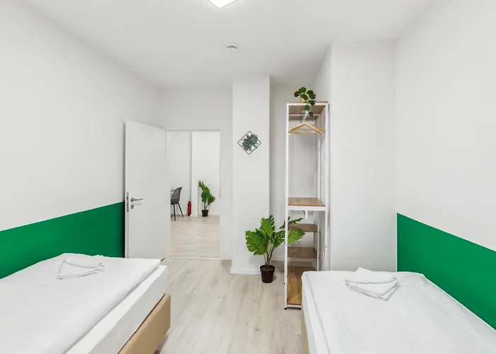 Jenapartments 4sz 8p Zentral, Terrasse, Waschtrockner Appartement