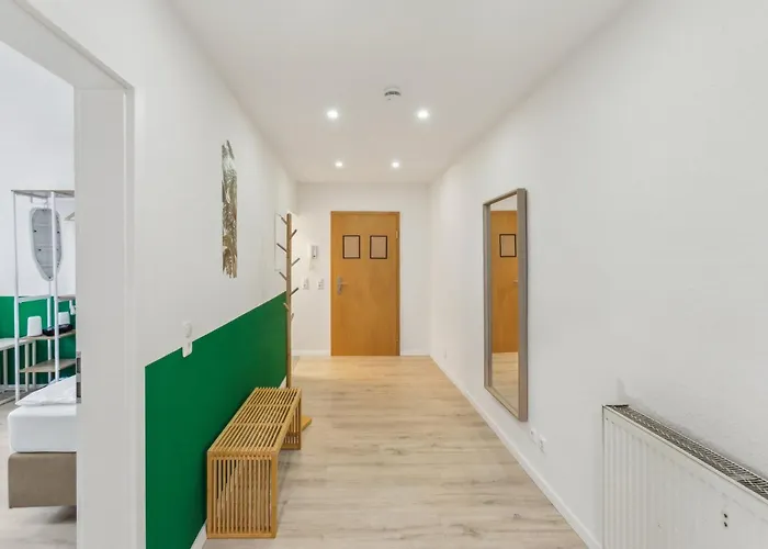 Jenapartments 4sz 8p Zentral, Terrasse, Waschtrockner Appartement