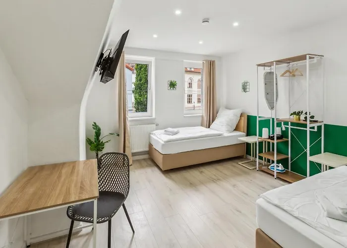 Jenapartments 4sz 8p Zentral, Terrasse, Waschtrockner *