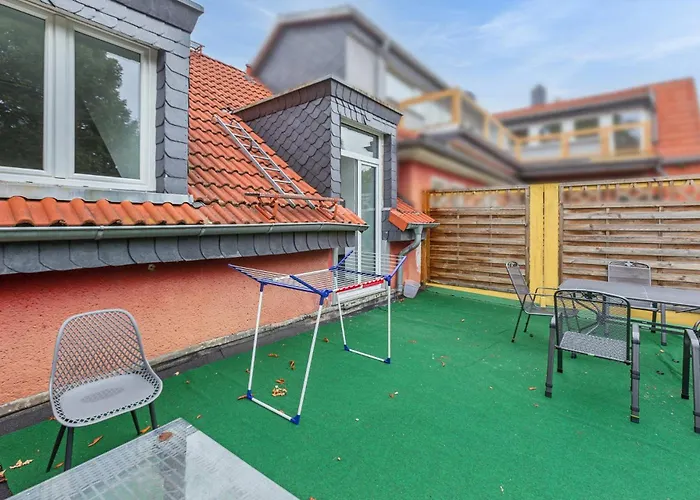 Jenapartments 4sz 8p Zentral, Terrasse, Waschtrockner *