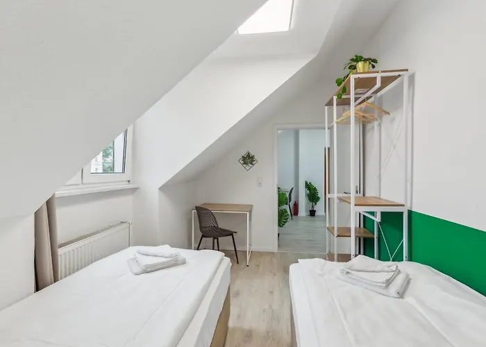 Jenapartments 4sz 8p Zentral, Terrasse, Waschtrockner Appartement